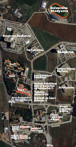 Kampüs Haritası
